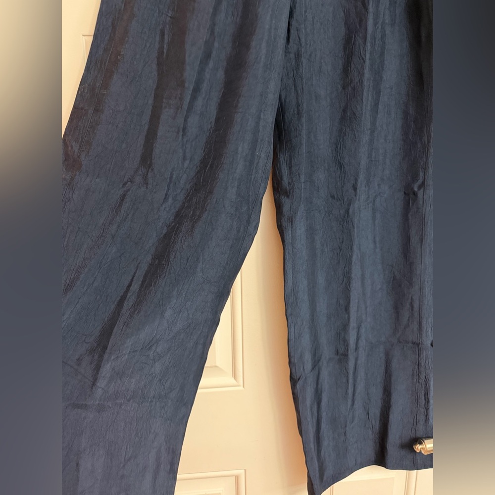 J. Crew Navy Wide-Leg Pants - Picture 9 of 11